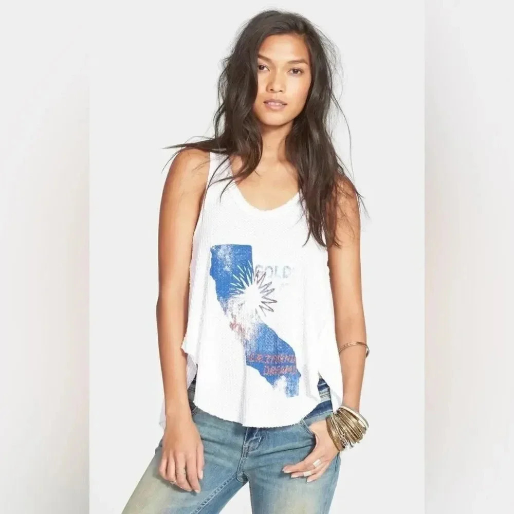 Free People Oversized Monroe Tunic California